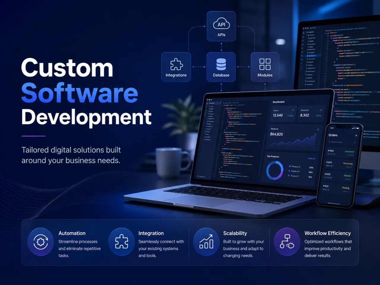 VIS custom software development