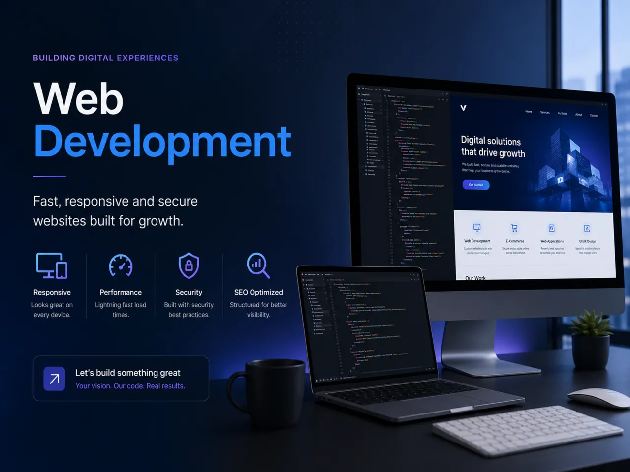 Premium Website Design by VIS Nigeria